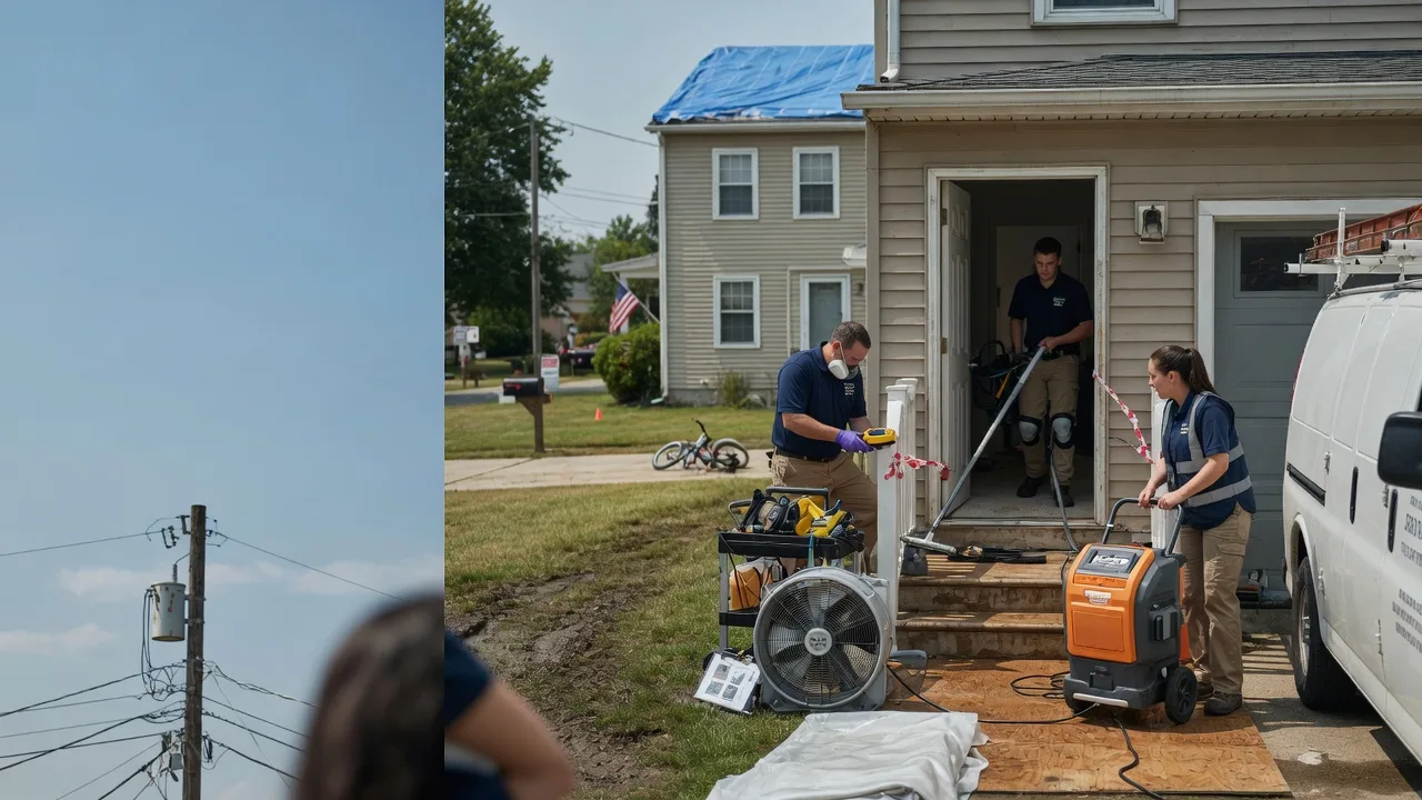 Water Damage Repair in Red House, VA near me